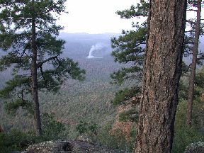 View from Mogollon Rim above Pine, Az